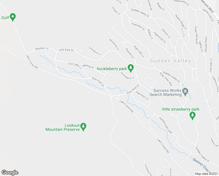 map of restaurants, bars, coffee shops, grocery stores, and more near 666 Polo Park Drive in Bellingham