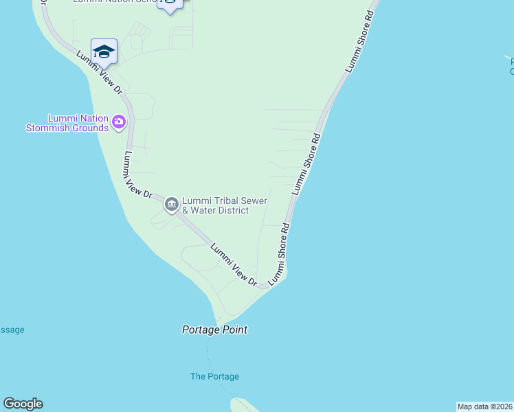 map of restaurants, bars, coffee shops, grocery stores, and more near 2163 Postal Avenue in Bellingham