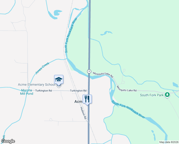 map of restaurants, bars, coffee shops, grocery stores, and more near 2185 Valley Highway in Deming