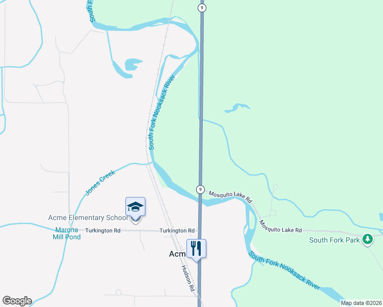 map of restaurants, bars, coffee shops, grocery stores, and more near 2185 Valley Highway in Deming