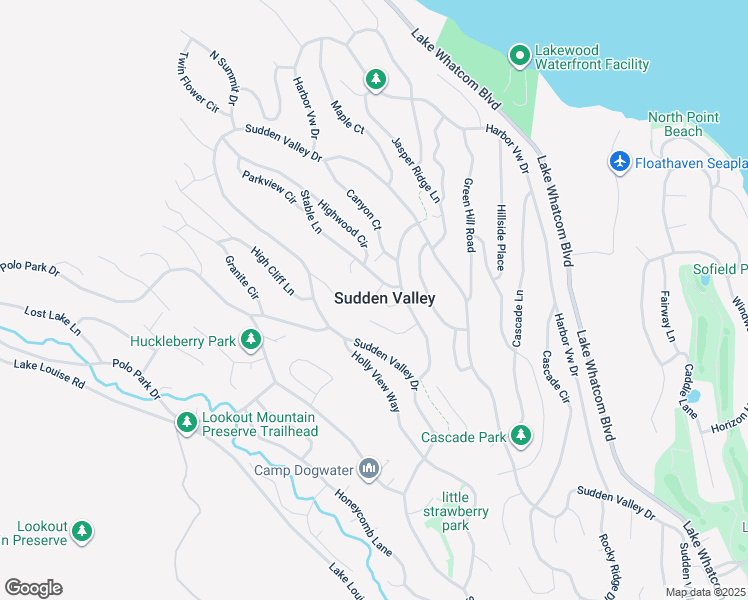 map of restaurants, bars, coffee shops, grocery stores, and more near 6 Tawny Circle in Bellingham