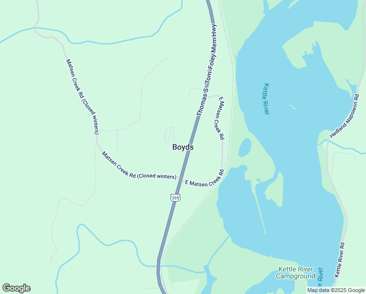 Kettle Falls WA Walk Score