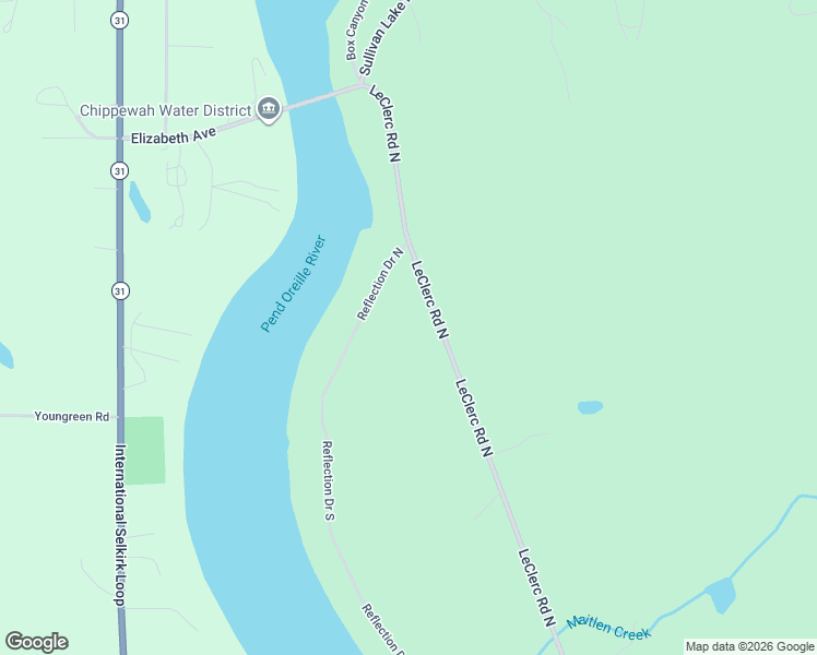 map of restaurants, bars, coffee shops, grocery stores, and more near 192 Reflection Drive North in Ione