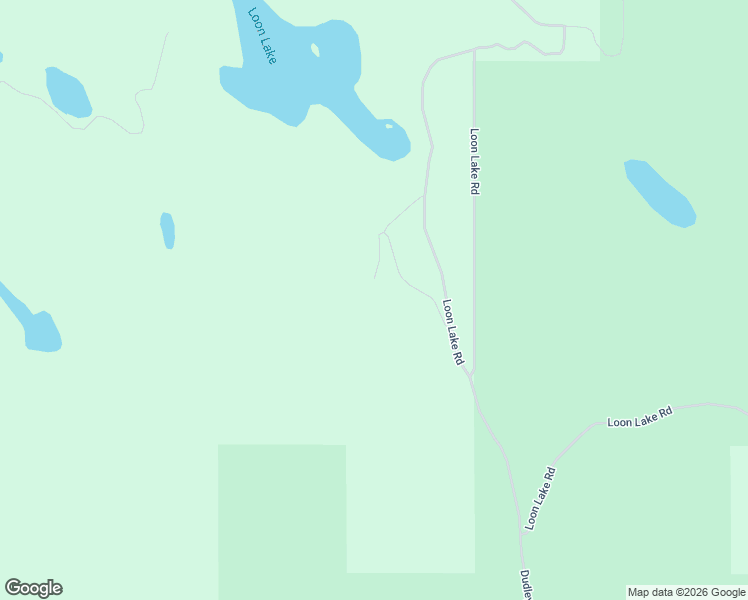 map of restaurants, bars, coffee shops, grocery stores, and more near Loon Lake Road in Eureka