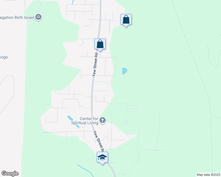 map of restaurants, bars, coffee shops, grocery stores, and more near 2316 Yew Street Road in Bellingham