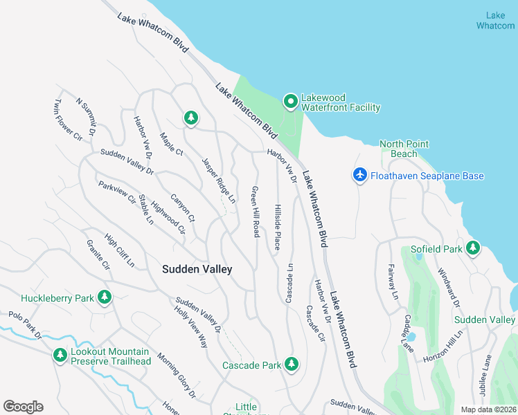 map of restaurants, bars, coffee shops, grocery stores, and more near 37 Green Hill Road in Bellingham