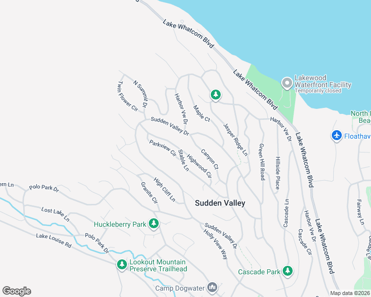 map of restaurants, bars, coffee shops, grocery stores, and more near 37 Stable Lane in Bellingham
