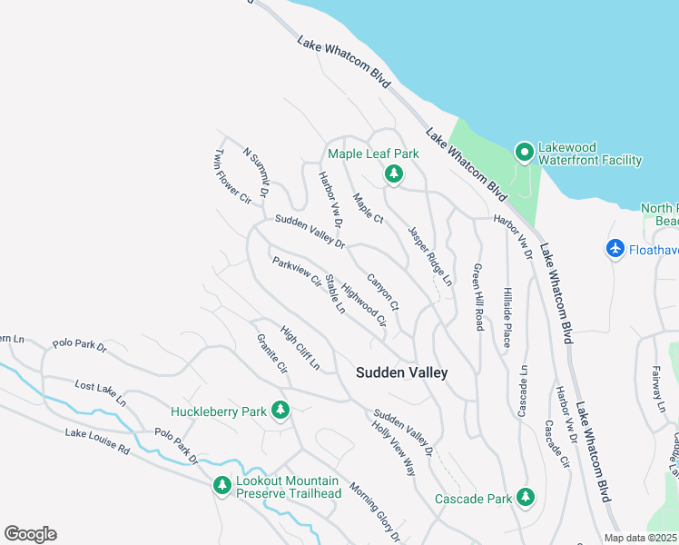 map of restaurants, bars, coffee shops, grocery stores, and more near 37 Stable Lane in Bellingham