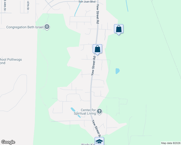 map of restaurants, bars, coffee shops, grocery stores, and more near 2337 Yew Street Road in Bellingham