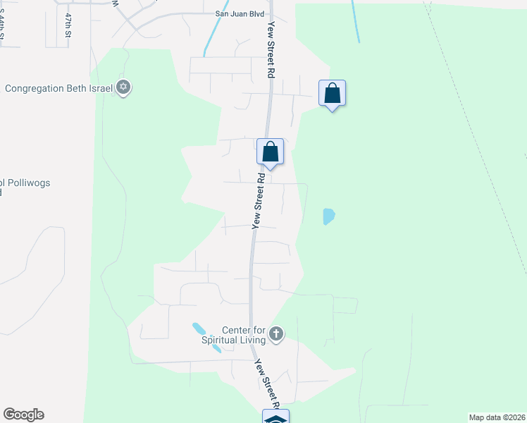 map of restaurants, bars, coffee shops, grocery stores, and more near 2389 Yew Street Road in Bellingham