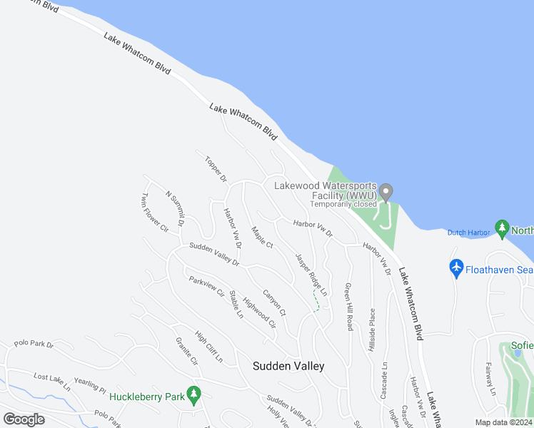map of restaurants, bars, coffee shops, grocery stores, and more near 5 Sundew Court in Bellingham
