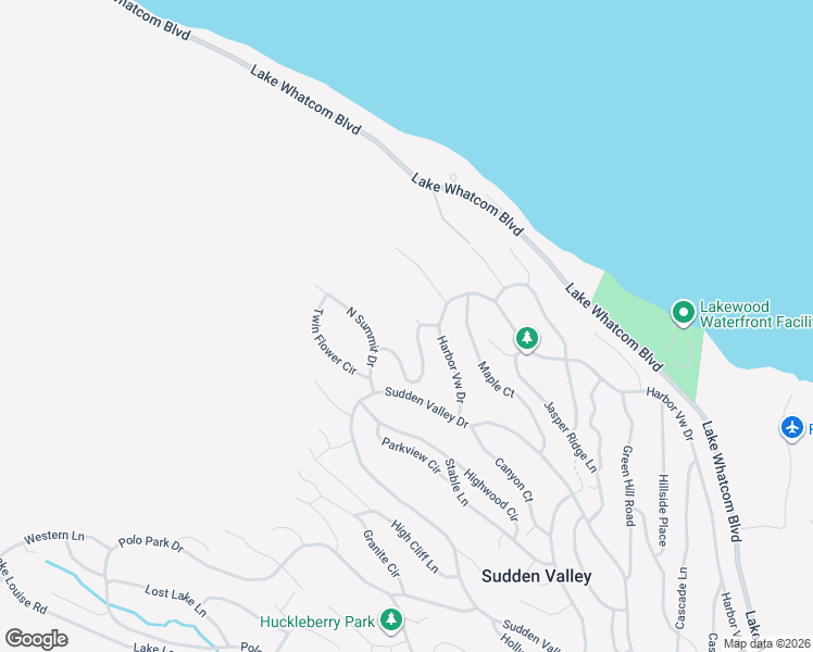 map of restaurants, bars, coffee shops, grocery stores, and more near 6 Rose Ridge Loop in Bellingham