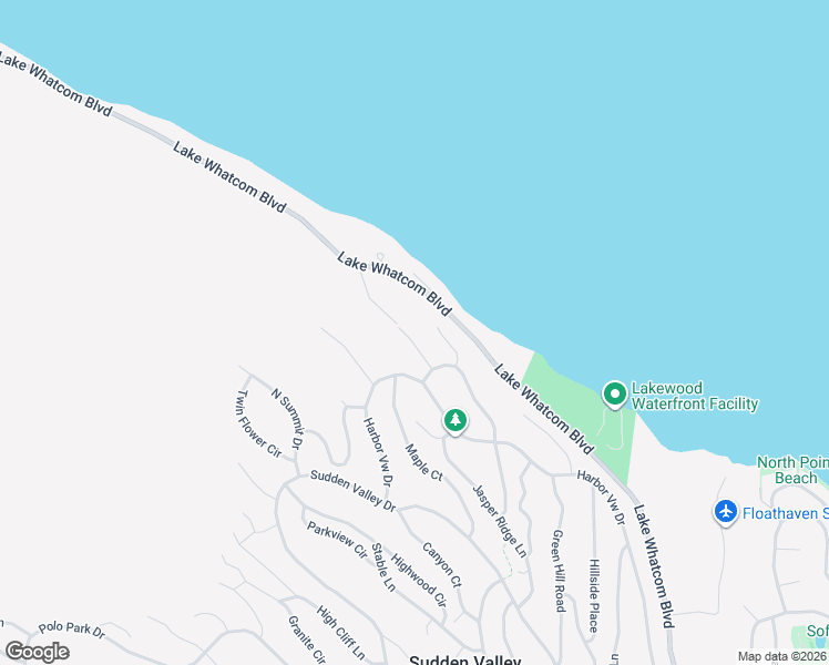 map of restaurants, bars, coffee shops, grocery stores, and more near in Sudden Valley