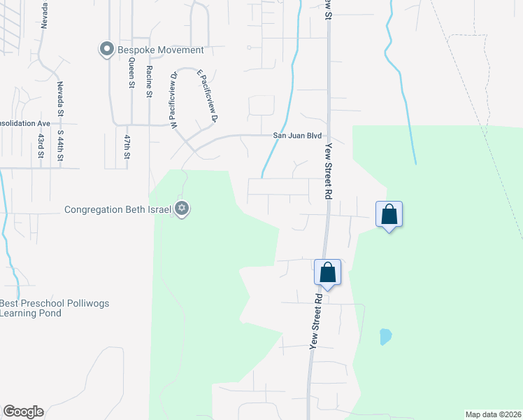map of restaurants, bars, coffee shops, grocery stores, and more near 2503 Bloor Street in Bellingham