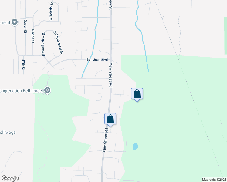 map of restaurants, bars, coffee shops, grocery stores, and more near 2511 Elmont Court in Bellingham