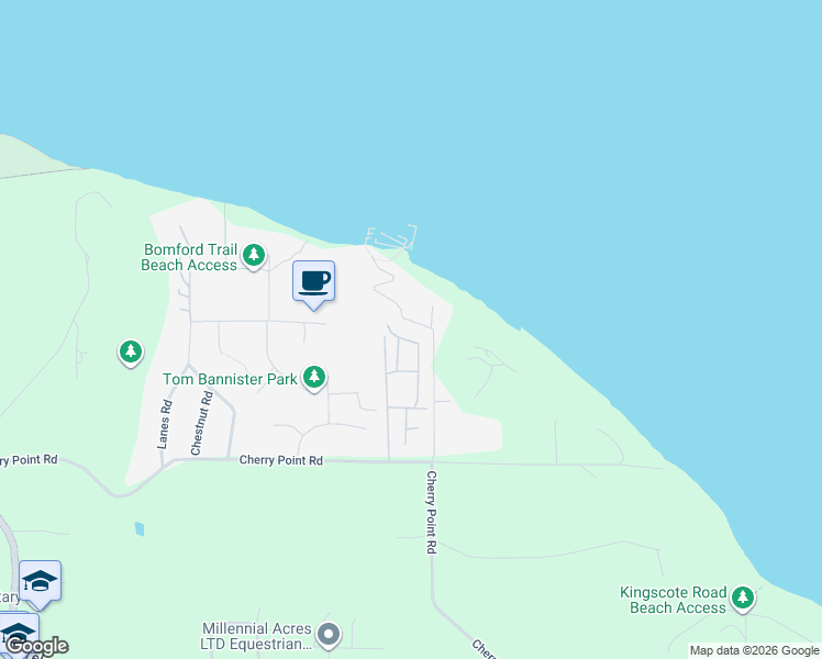 map of restaurants, bars, coffee shops, grocery stores, and more near 1226 Sutherland Drive in Cowichan Bay