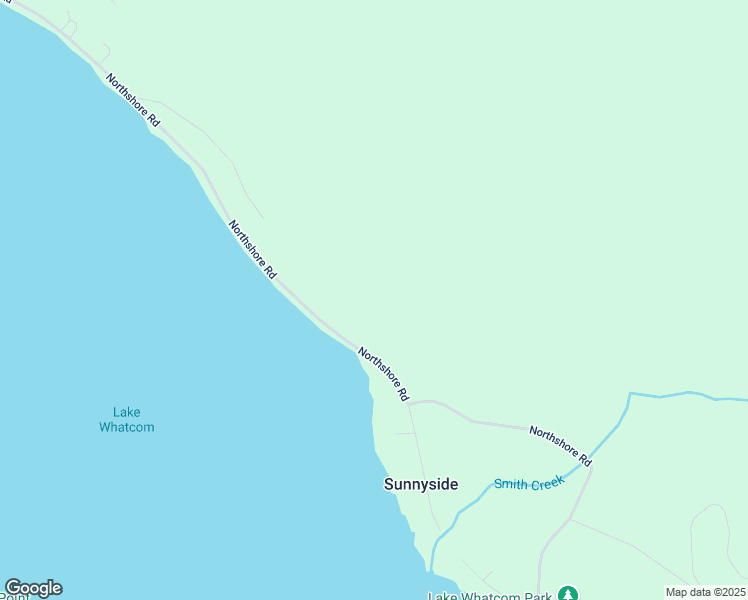 map of restaurants, bars, coffee shops, grocery stores, and more near 3128 North Shore Road in Bellingham