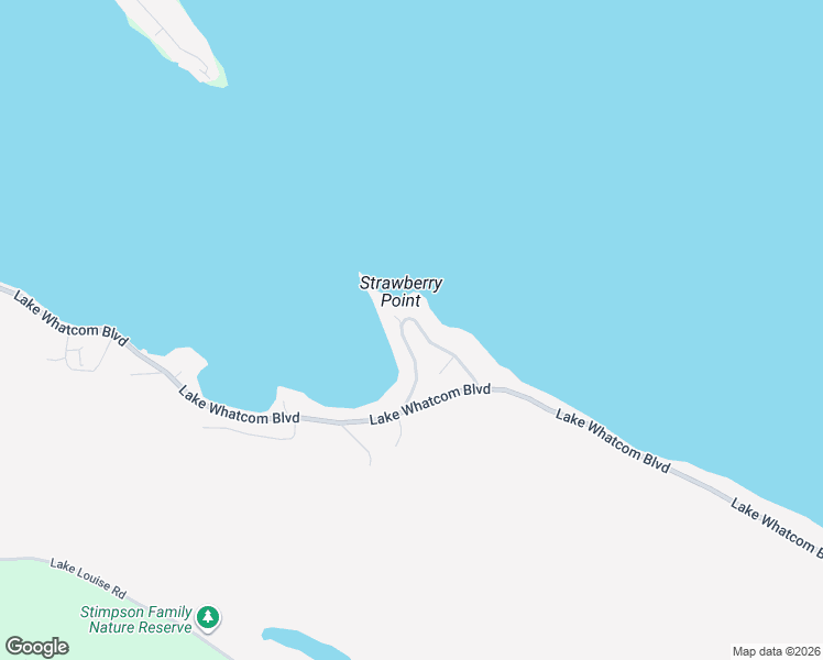 map of restaurants, bars, coffee shops, grocery stores, and more near 51 Strawberry Point Court in Bellingham