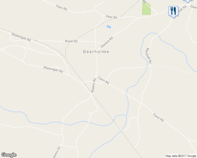 map of restaurants, bars, coffee shops, grocery stores, and more near 3850 Cavin Road in Shawnigan Lake