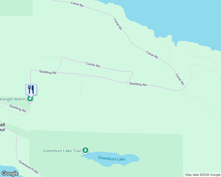 map of restaurants, bars, coffee shops, grocery stores, and more near in Bedwell Harbour