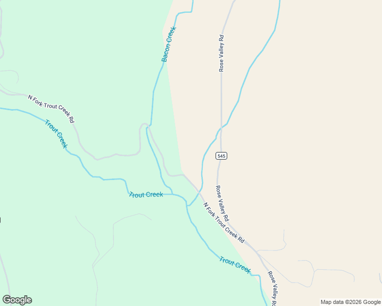 map of restaurants, bars, coffee shops, grocery stores, and more near County Highway 545 in Republic