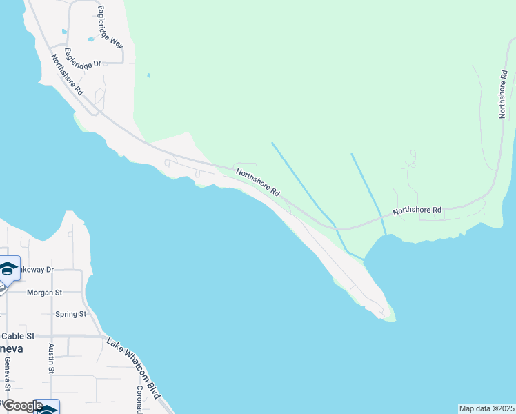 map of restaurants, bars, coffee shops, grocery stores, and more near 2066 Dellesta Drive in Bellingham