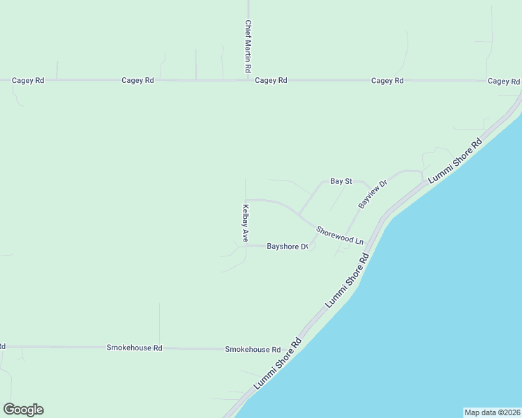 map of restaurants, bars, coffee shops, grocery stores, and more near 2644 Shorewood Lane in Bellingham