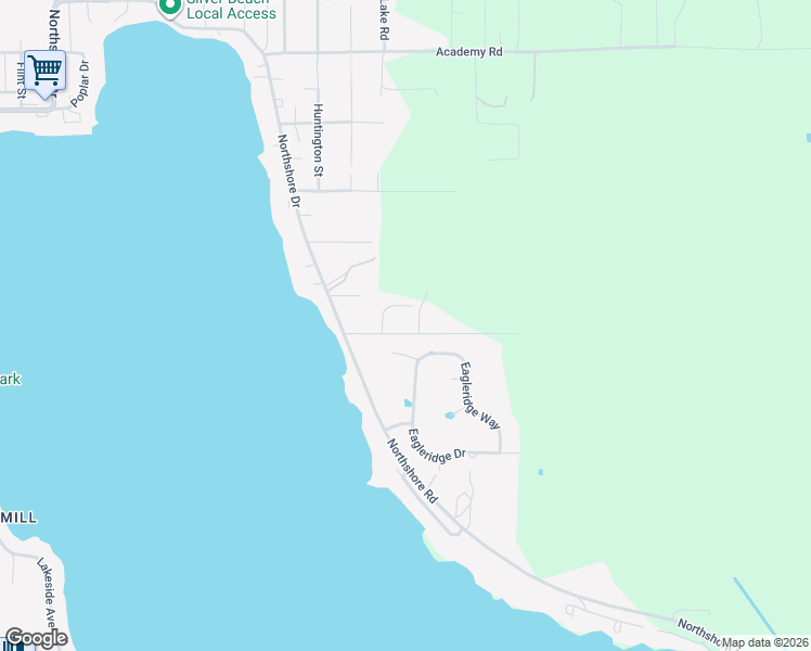 map of restaurants, bars, coffee shops, grocery stores, and more near 1710 Donald Avenue in Bellingham