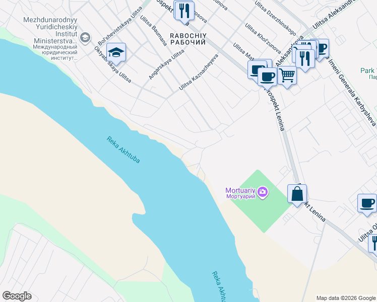 map of restaurants, bars, coffee shops, grocery stores, and more near in 
