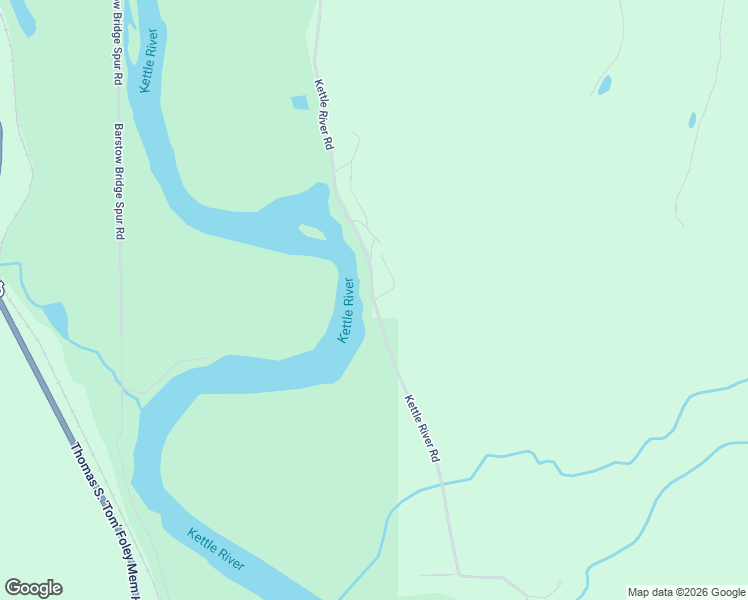 map of restaurants, bars, coffee shops, grocery stores, and more near 2265 Napoleon-Barstow Road in Kettle Falls