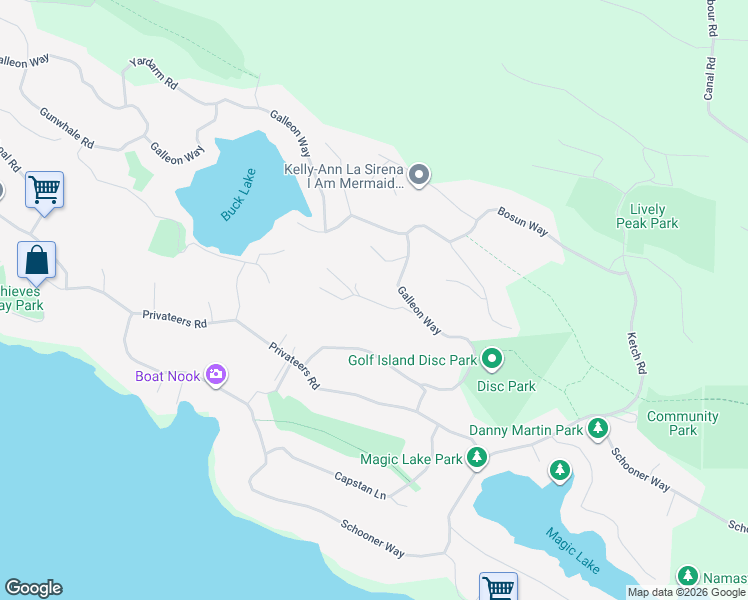 map of restaurants, bars, coffee shops, grocery stores, and more near 3715 Port Road in Pender Island