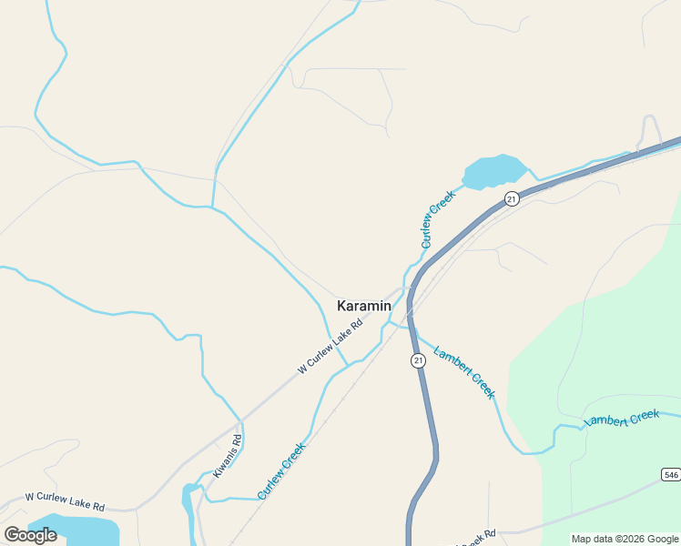 map of restaurants, bars, coffee shops, grocery stores, and more near in Curlew Lake