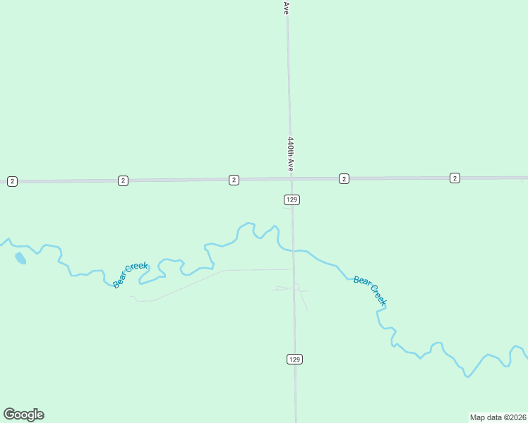 map of restaurants, bars, coffee shops, grocery stores, and more near 43908 County Road 2 in Roseau