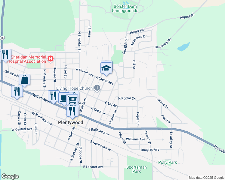 East Boundary Avenue, Plentywood MT Walk Score
