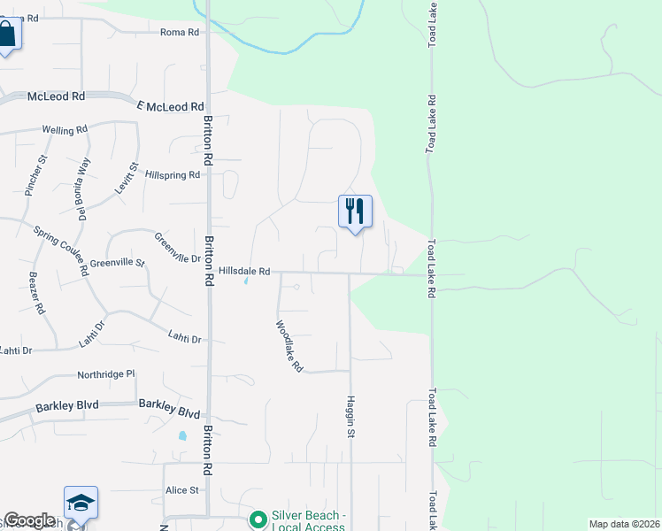 map of restaurants, bars, coffee shops, grocery stores, and more near 3752 Hannah Court in Bellingham