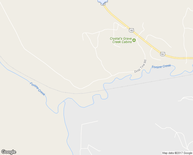 map of restaurants, bars, coffee shops, grocery stores, and more near 584 Drop Tine Road in Eureka