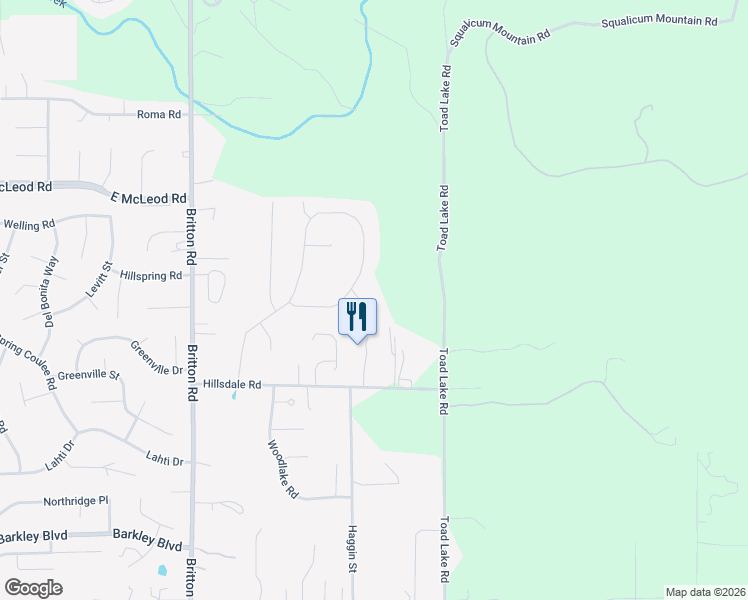 map of restaurants, bars, coffee shops, grocery stores, and more near 3844 Gala Loop in Bellingham