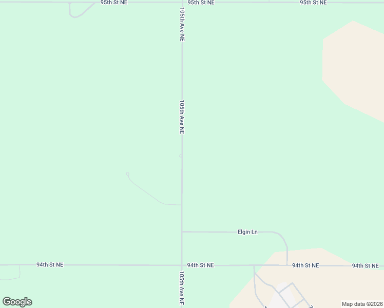 map of restaurants, bars, coffee shops, grocery stores, and more near 9438 105th Avenue Northeast in Langdon