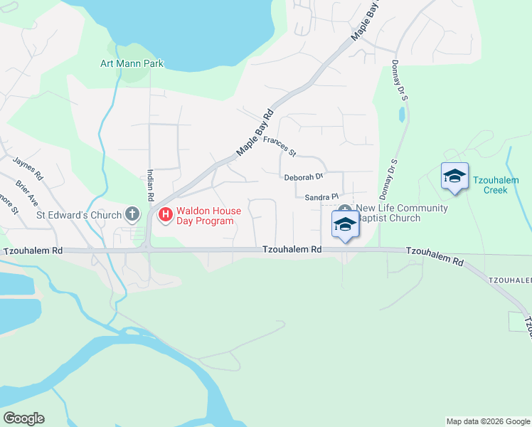 map of restaurants, bars, coffee shops, grocery stores, and more near 1927 Tzouhalem Road in Duncan