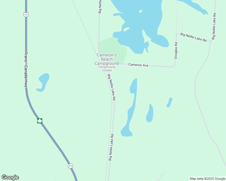 map of restaurants, bars, coffee shops, grocery stores, and more near Big Nellie Lake Road in Iroquois Falls