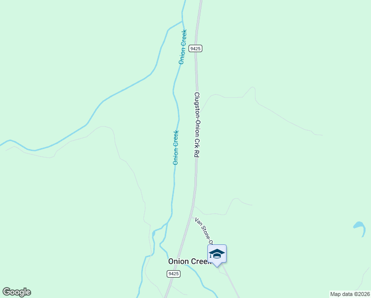 map of restaurants, bars, coffee shops, grocery stores, and more near 2017 Onion Creek Road in Colville