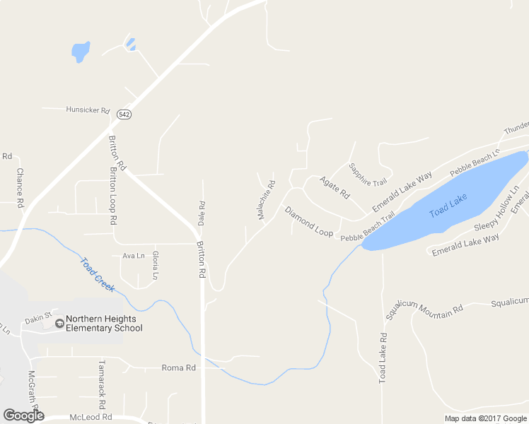 map of restaurants, bars, coffee shops, grocery stores, and more near 4136 Malachite Road in Bellingham