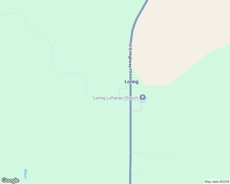 map of restaurants, bars, coffee shops, grocery stores, and more near 195 Main Street in Loring