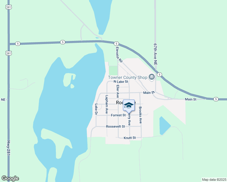 map of restaurants, bars, coffee shops, grocery stores, and more near 7-9 Eller Avenue in Rocklake