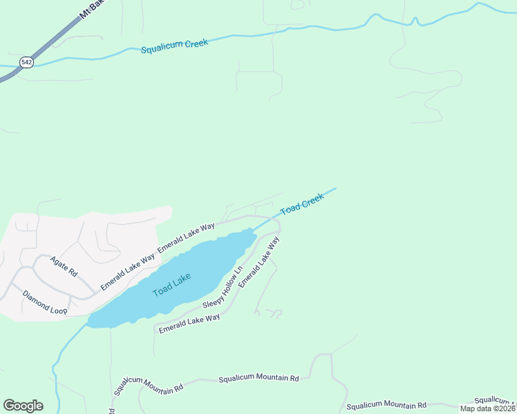 map of restaurants, bars, coffee shops, grocery stores, and more near 1782 Emerald Lake Way in Bellingham