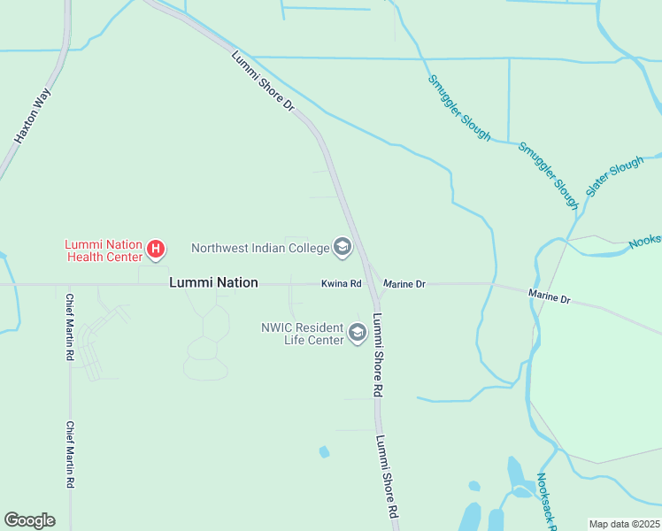 map of restaurants, bars, coffee shops, grocery stores, and more near 2334 Lummi Shore Road in Bellingham
