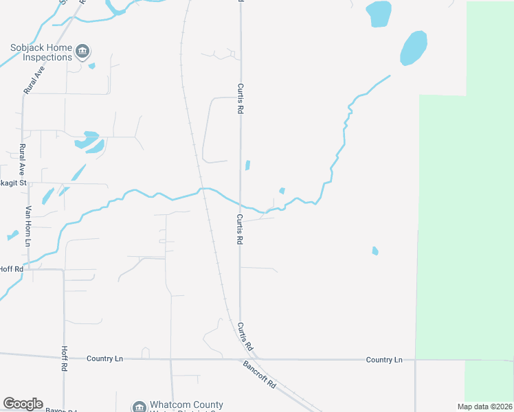 map of restaurants, bars, coffee shops, grocery stores, and more near 4256 Curtis Road in Bellingham
