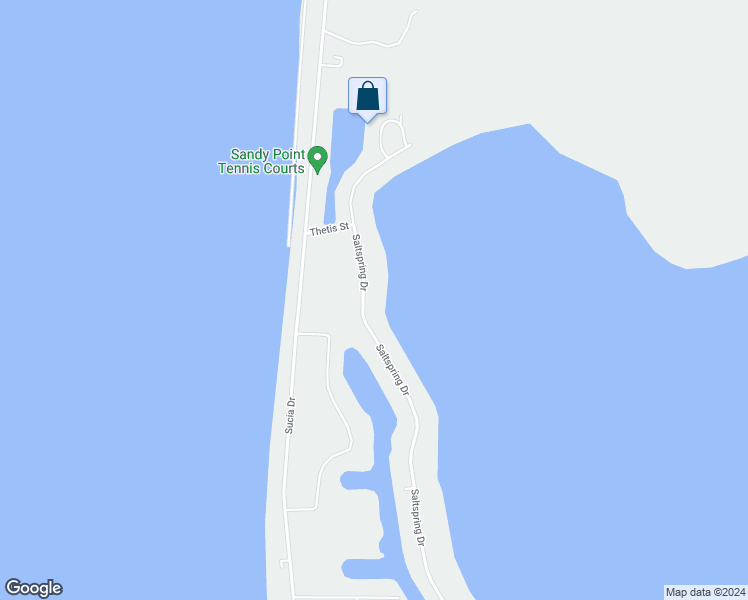 map of restaurants, bars, coffee shops, grocery stores, and more near 4348 Salt Spring Drive in Ferndale