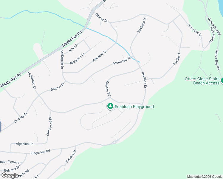 map of restaurants, bars, coffee shops, grocery stores, and more near 1182 Viewtop Road in Duncan