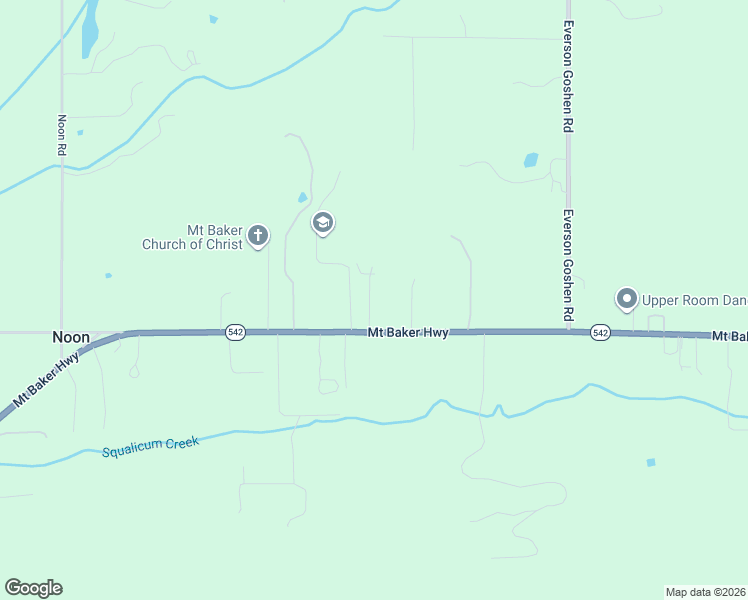 map of restaurants, bars, coffee shops, grocery stores, and more near 1966 Mount Baker Highway in Bellingham